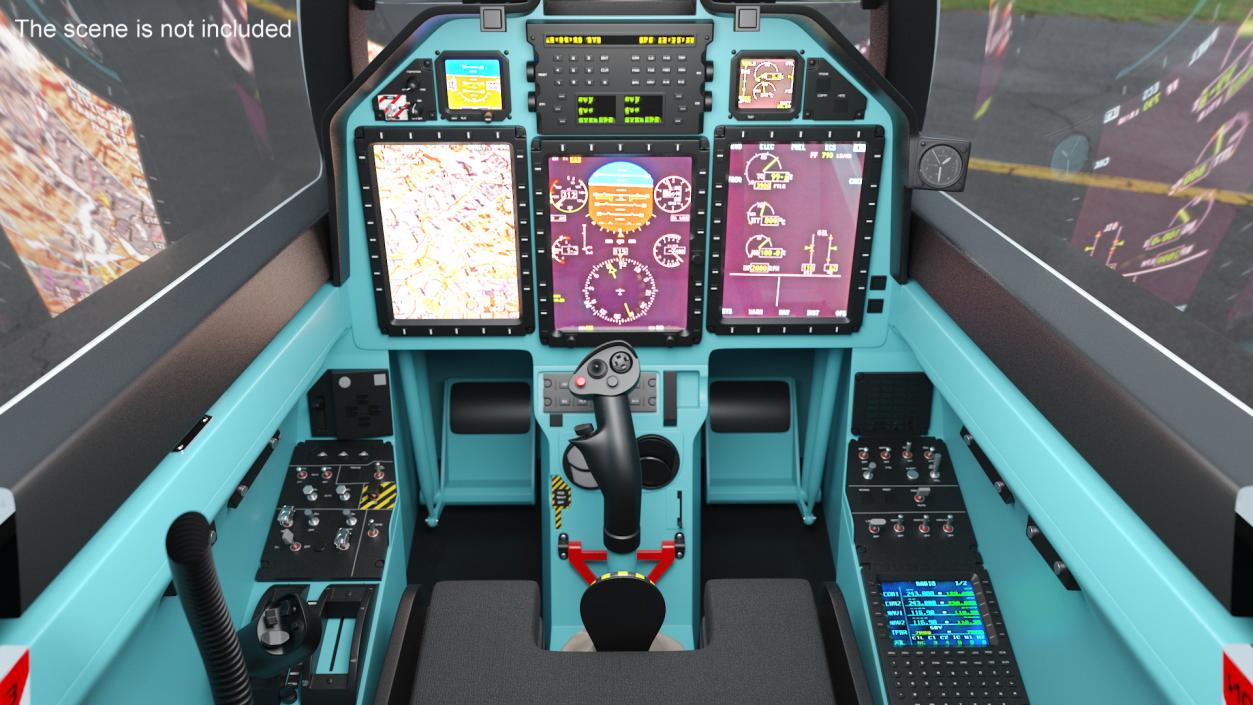 3D Training Aircraft Pilatus PC-21 Grey 2 model