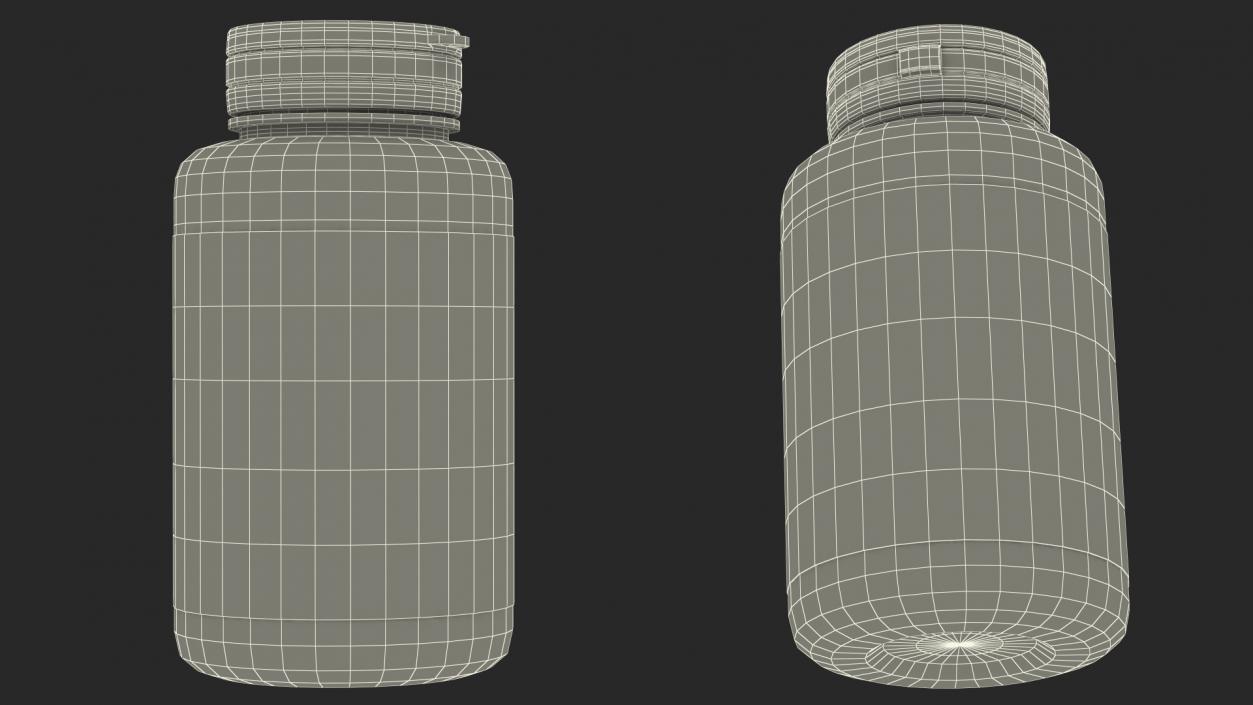 3D Dandelian Root Jar model