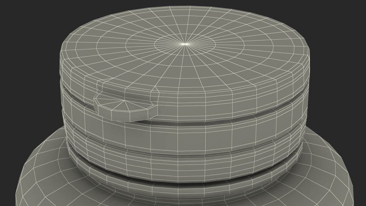 3D Dandelian Root Jar model