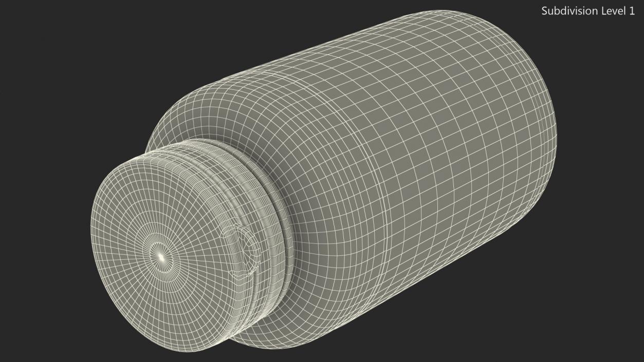 3D Dandelian Root Jar model