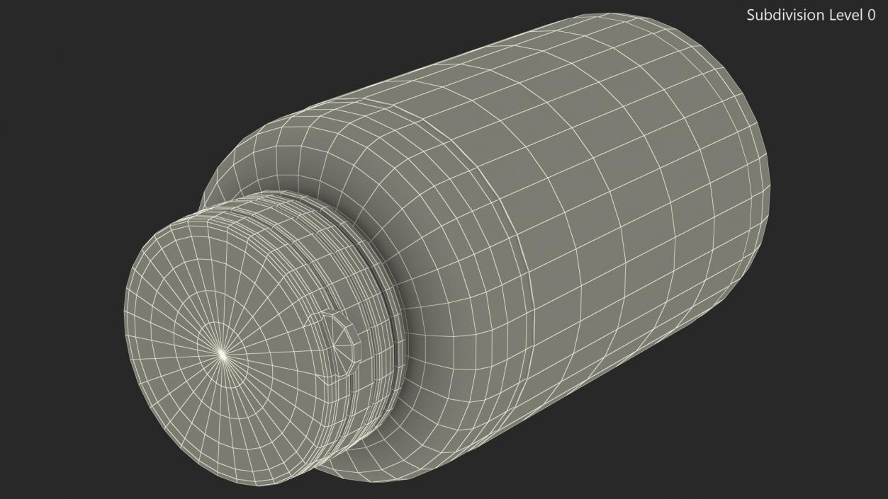 3D Dandelian Root Jar model