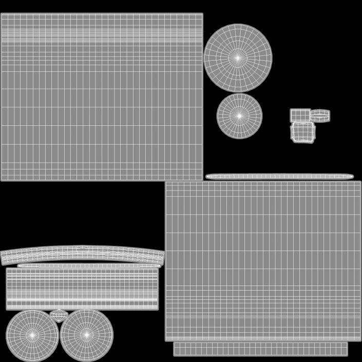 3D Dandelian Root Jar model