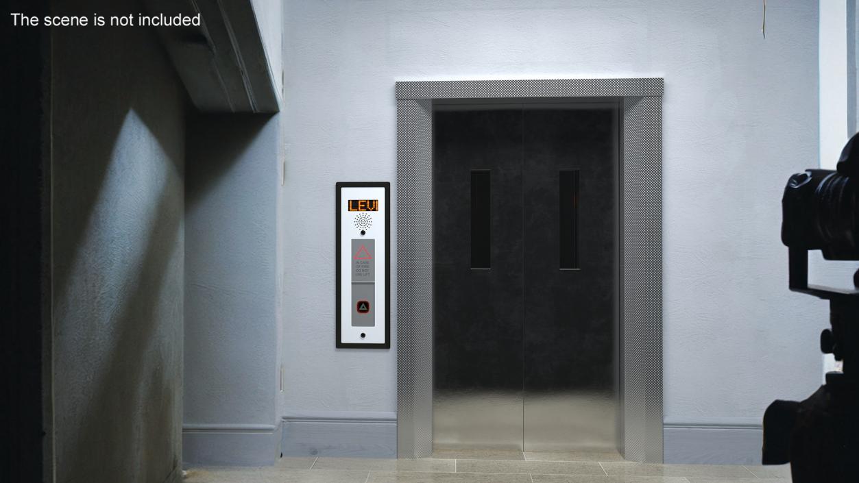 Modern Elevator Interior 3D model