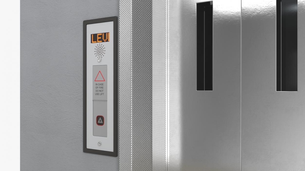 Modern Elevator Interior 3D model