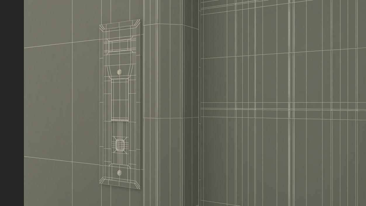 Modern Elevator Interior 3D model