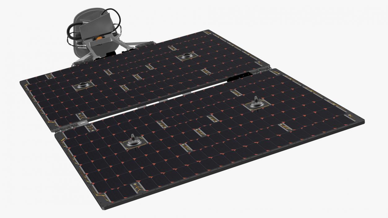 3D Solar Panels on Spacecraft