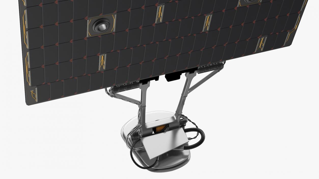 3D Solar Panels on Spacecraft