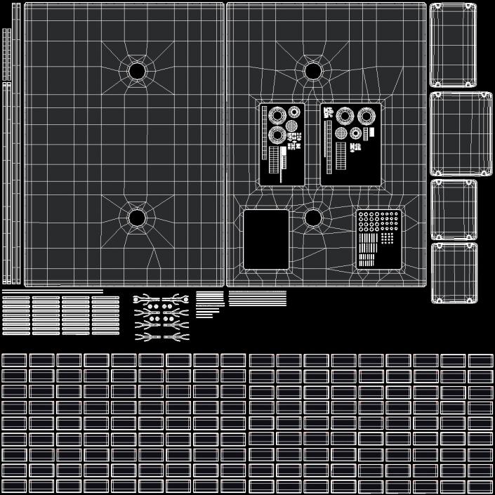 3D Solar Panels on Spacecraft