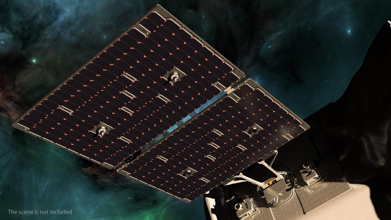 3D Solar Panels on Spacecraft