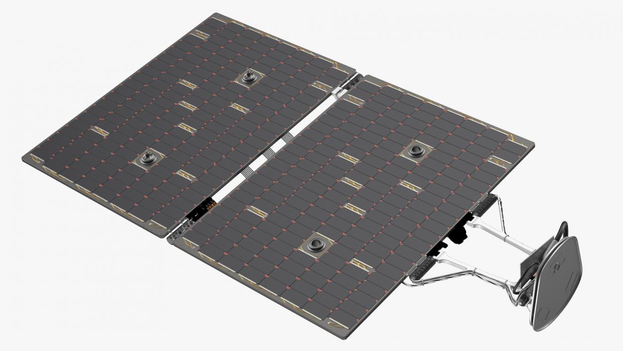 3D Solar Panels on Spacecraft