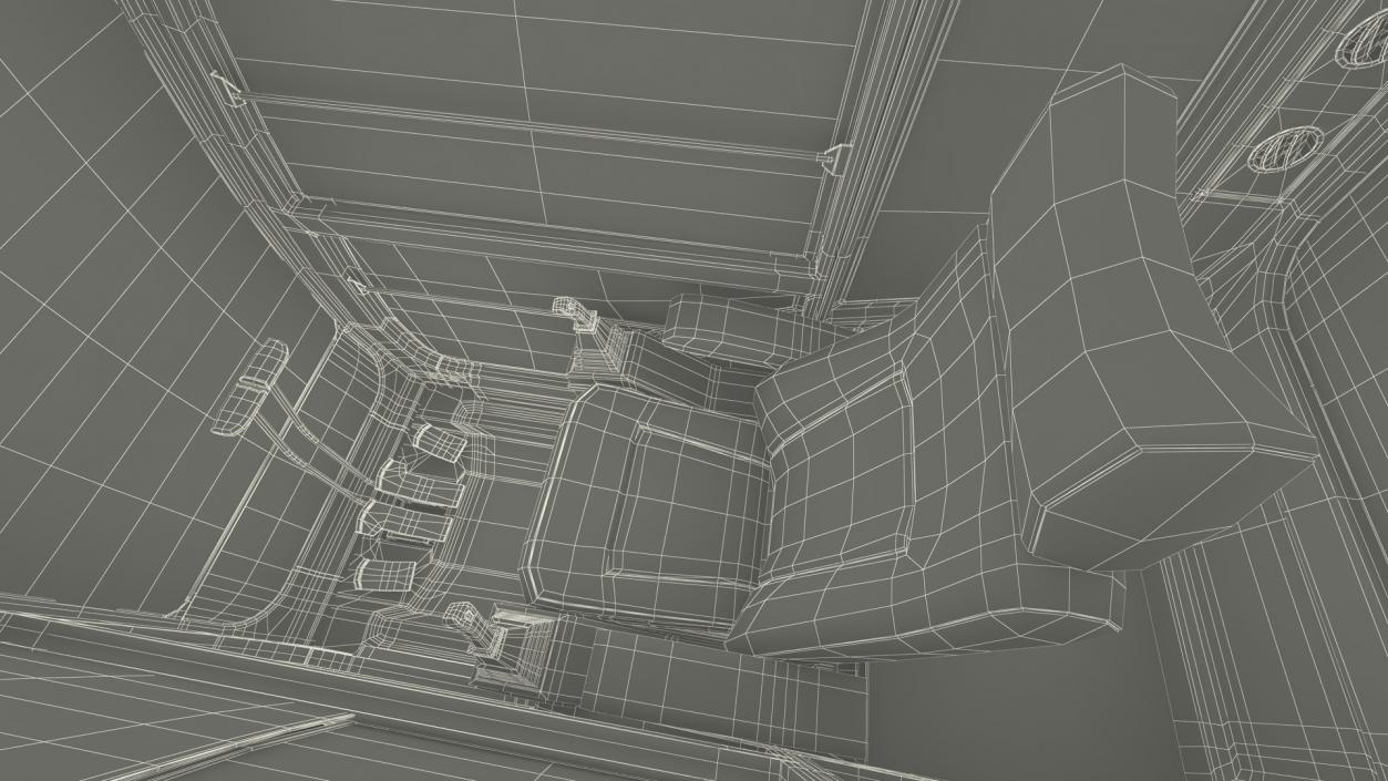 3D Large Tracked Excavator Volvo Rigged