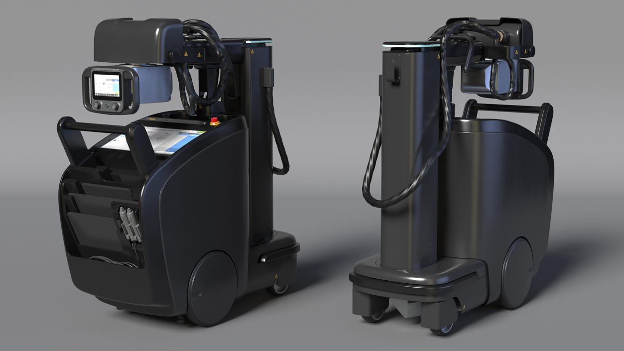 3D Mobile X-ray Machine Black