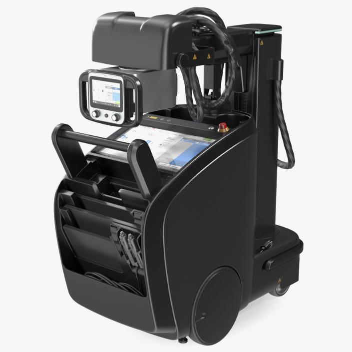 3D Mobile X-ray Machine Black