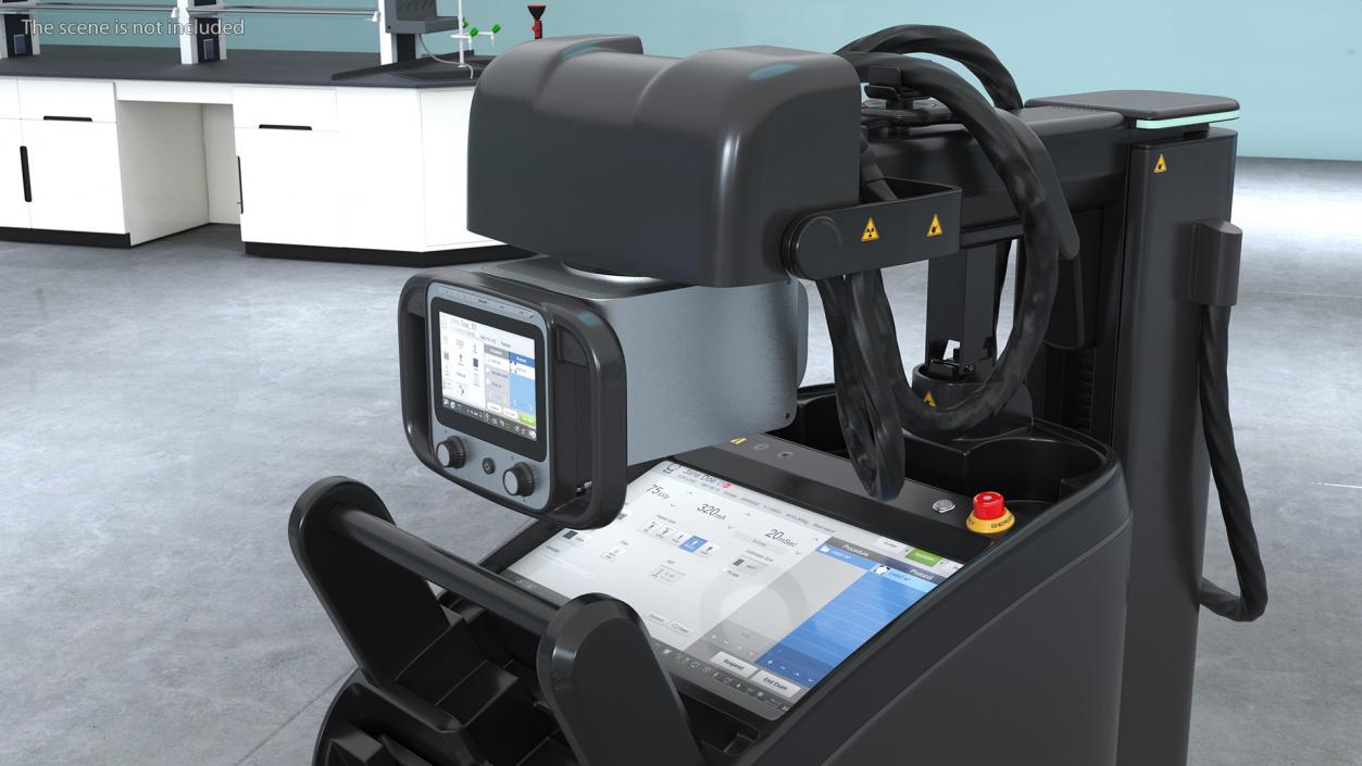 3D Mobile X-ray Machine Black