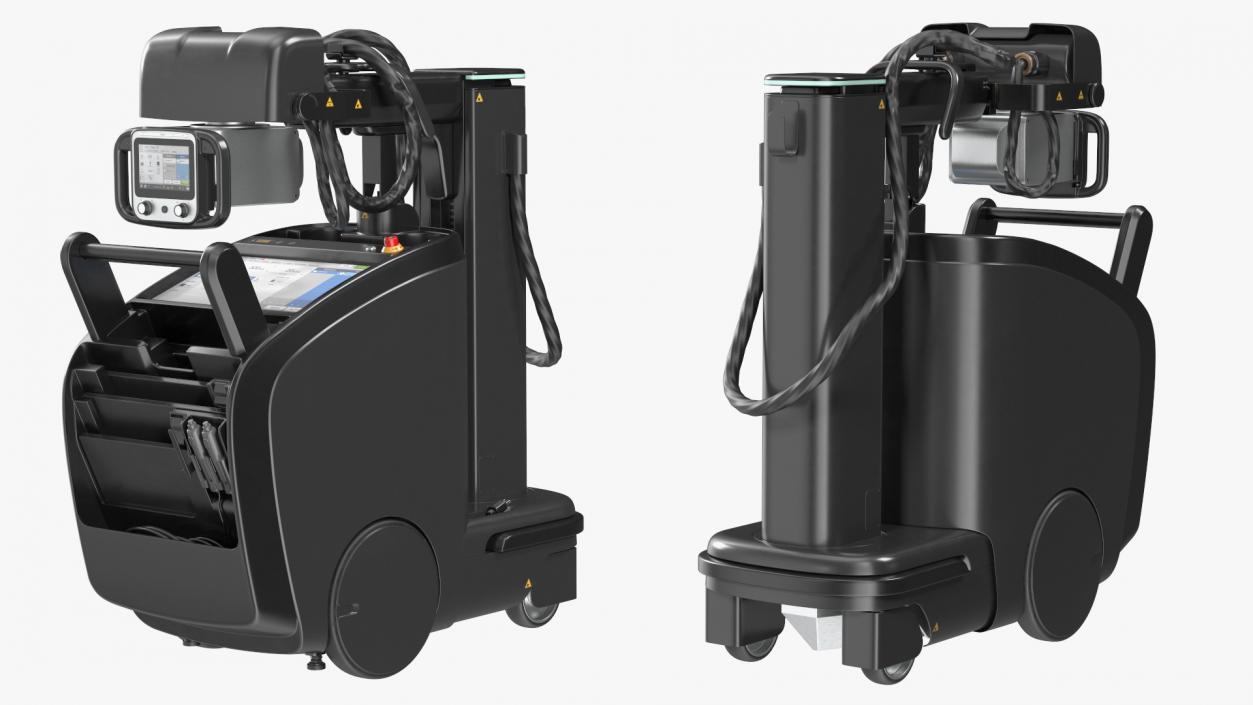 3D Mobile X-ray Machine Black