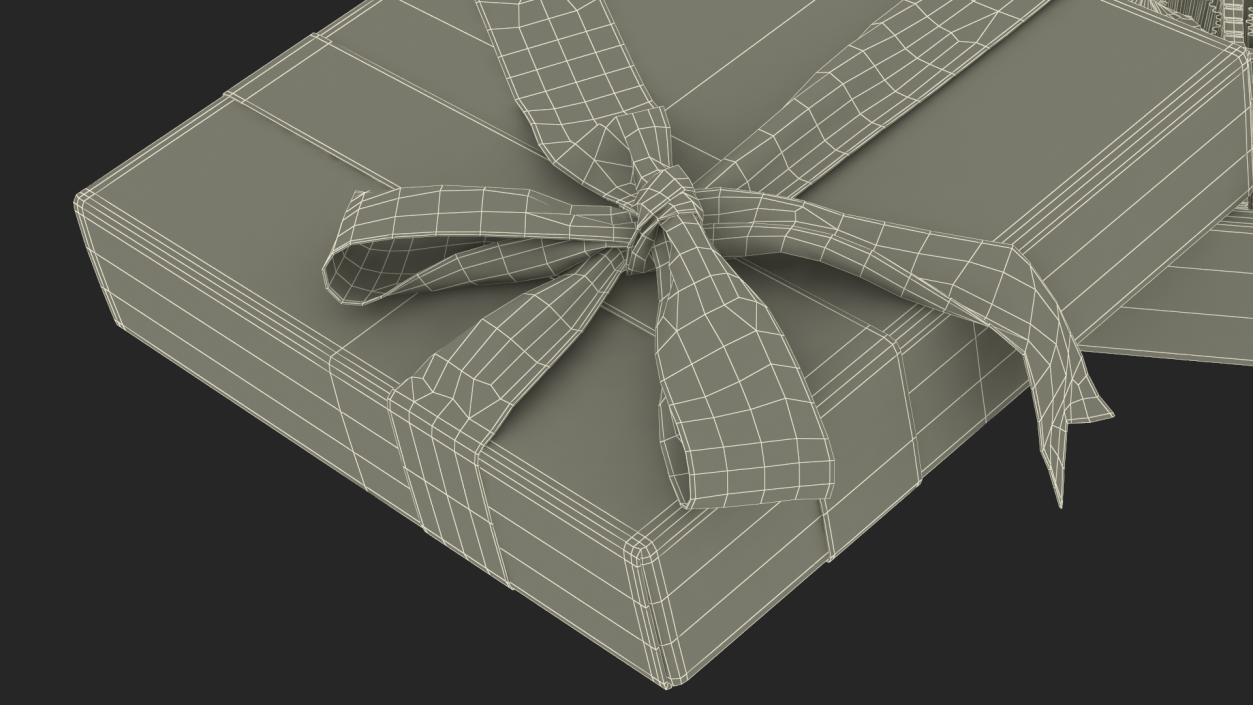 3D Box of Loncy Chocolates Open model