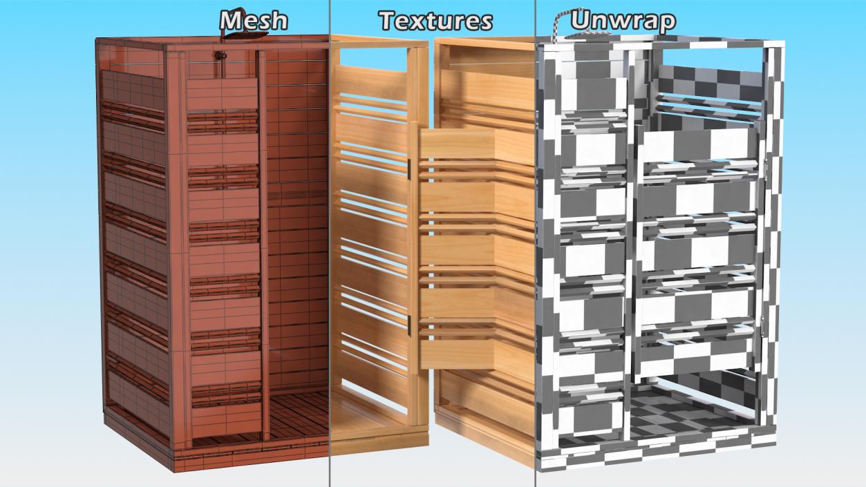 Shower Cabins Collection 3D model