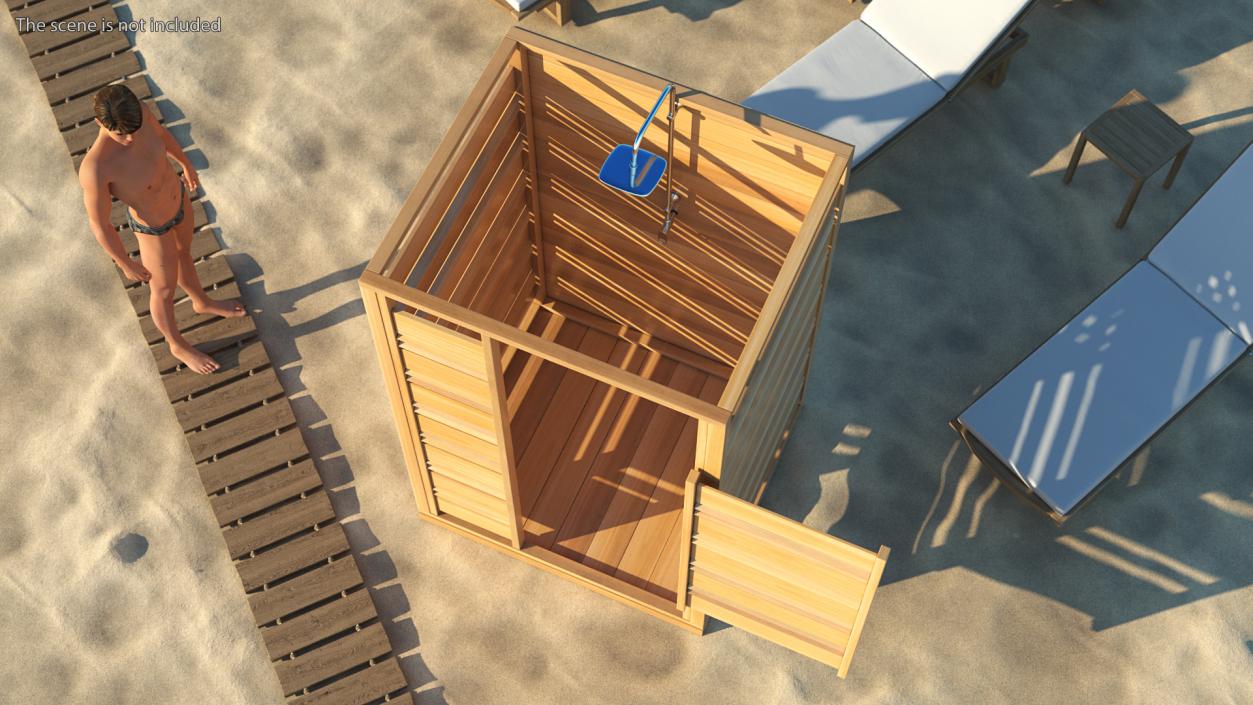 Shower Cabins Collection 3D model