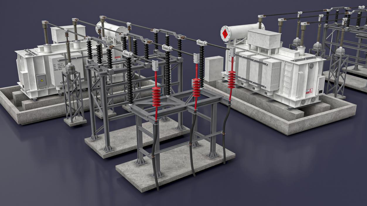 Energy Substation 3D