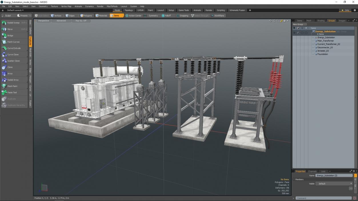 Energy Substation 3D