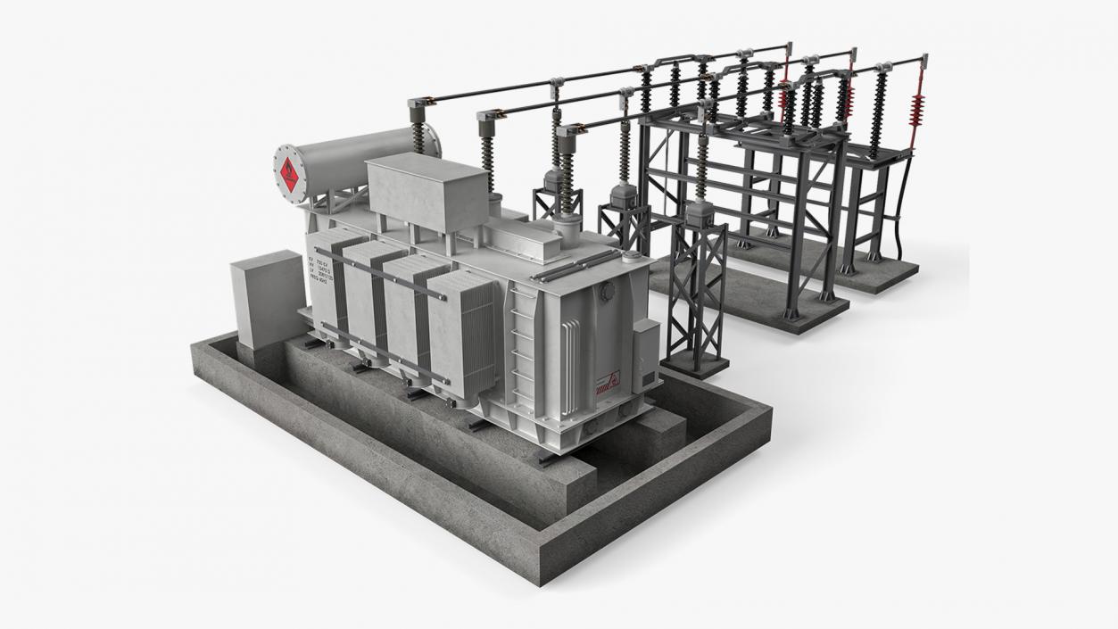 Energy Substation 3D