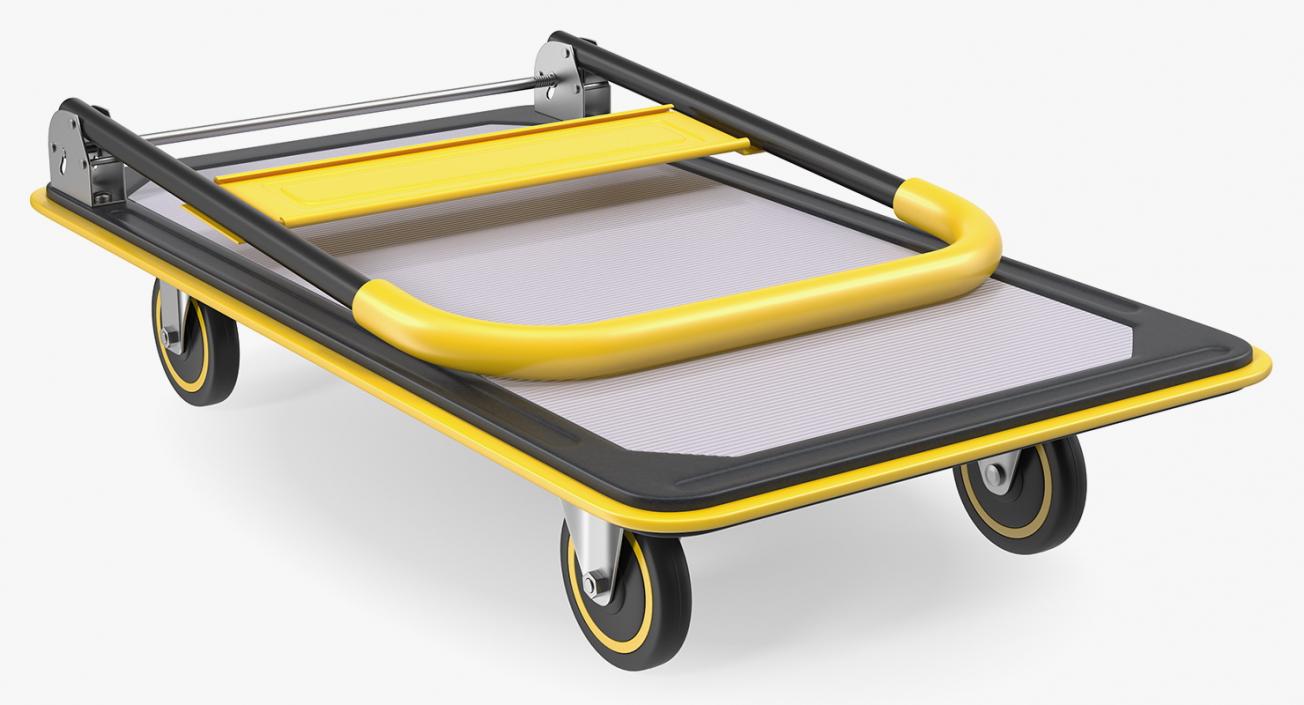 Folded Trolley 3D model