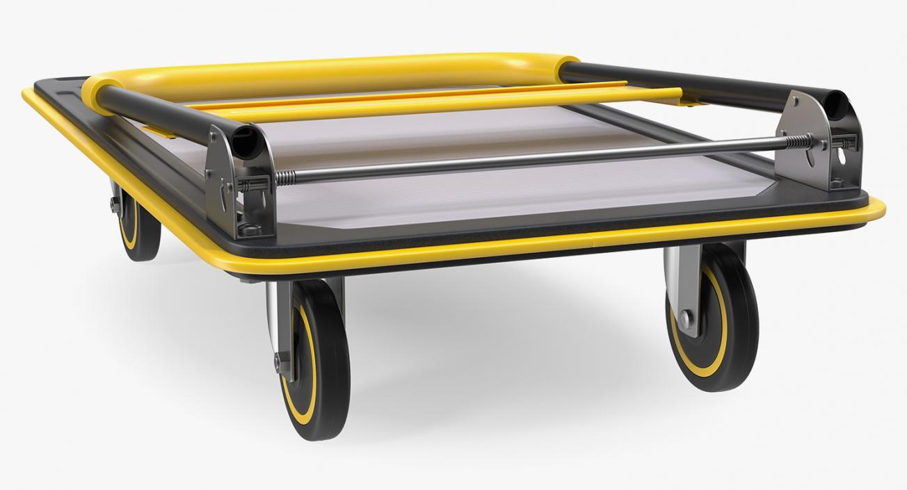 Folded Trolley 3D model