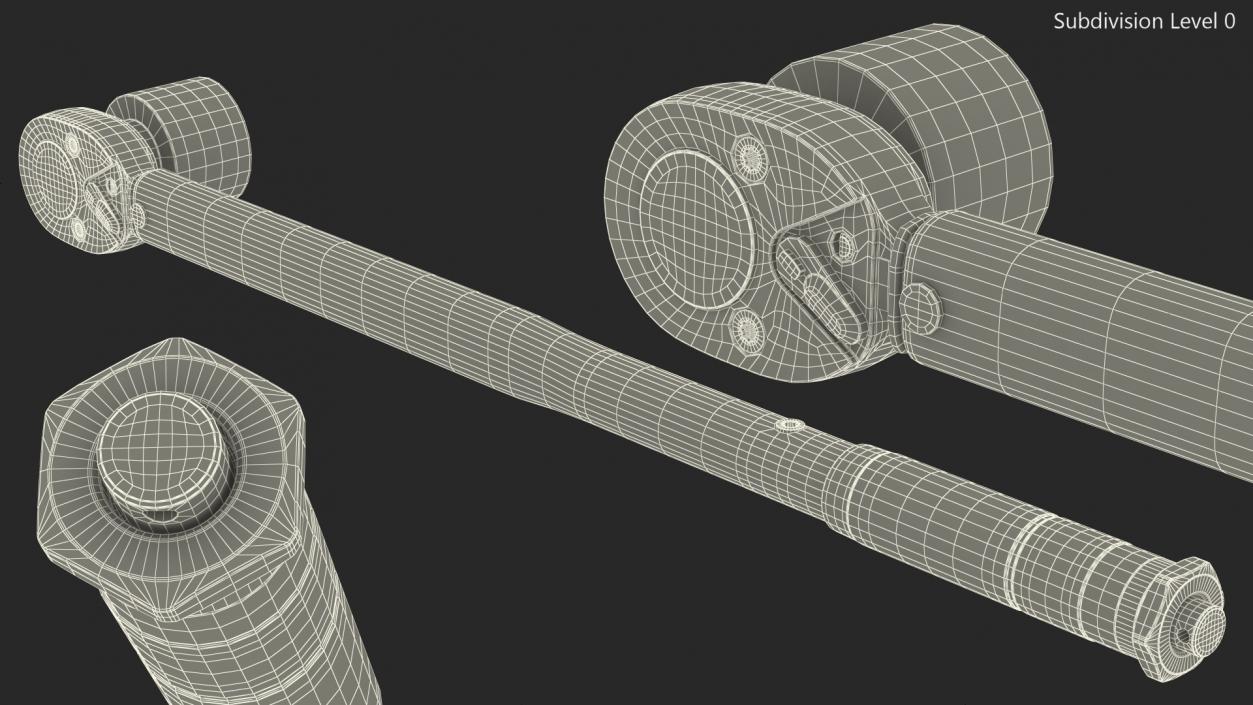 3D model Drive Click 20mm Torque Wrench