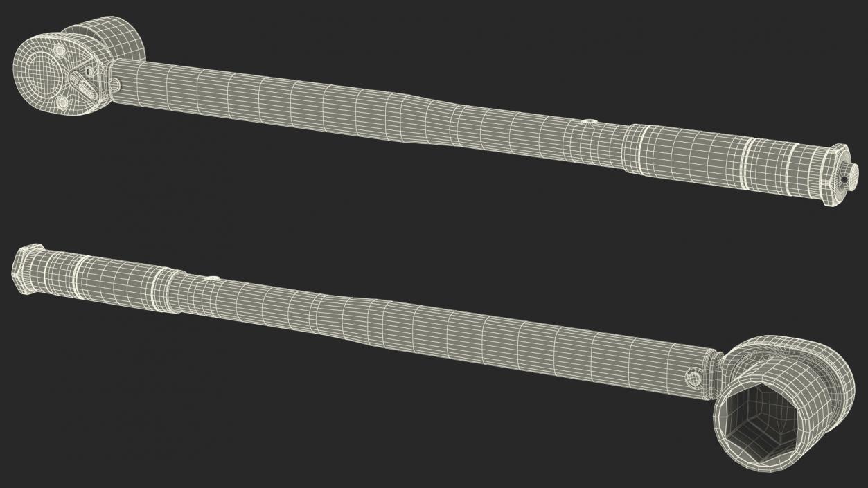 3D model Drive Click 20mm Torque Wrench