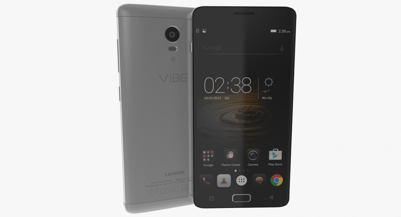 3D Lenovo Vibe P1 Platinum model