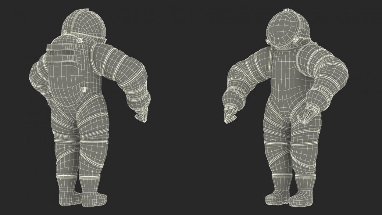 3D Atmospheric Diving Suit model