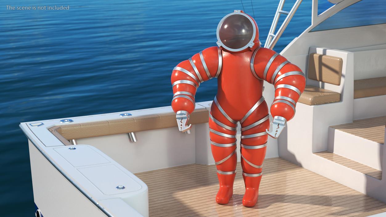 3D Atmospheric Diving Suit model