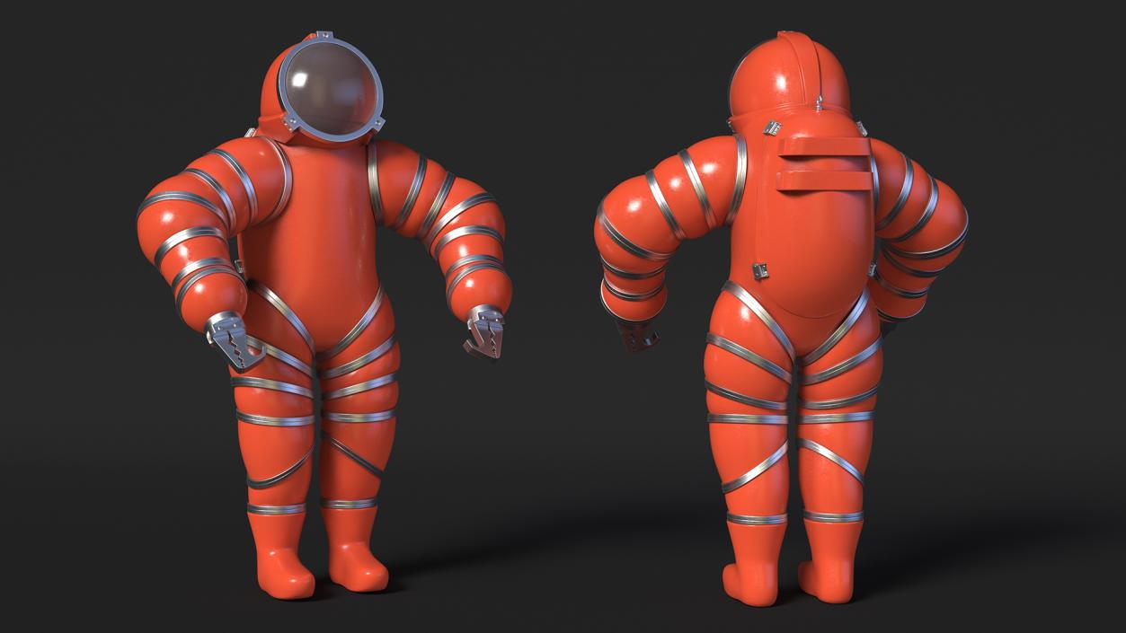 3D Atmospheric Diving Suit model