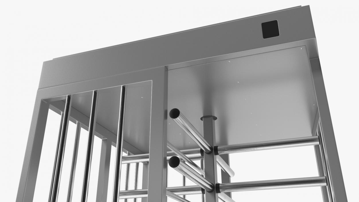 3D model Full Height Security Turnstile