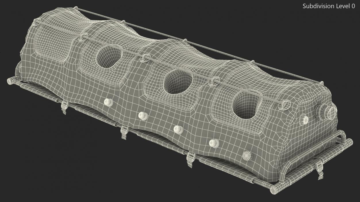 3D Bio Protection Transportation Hub model