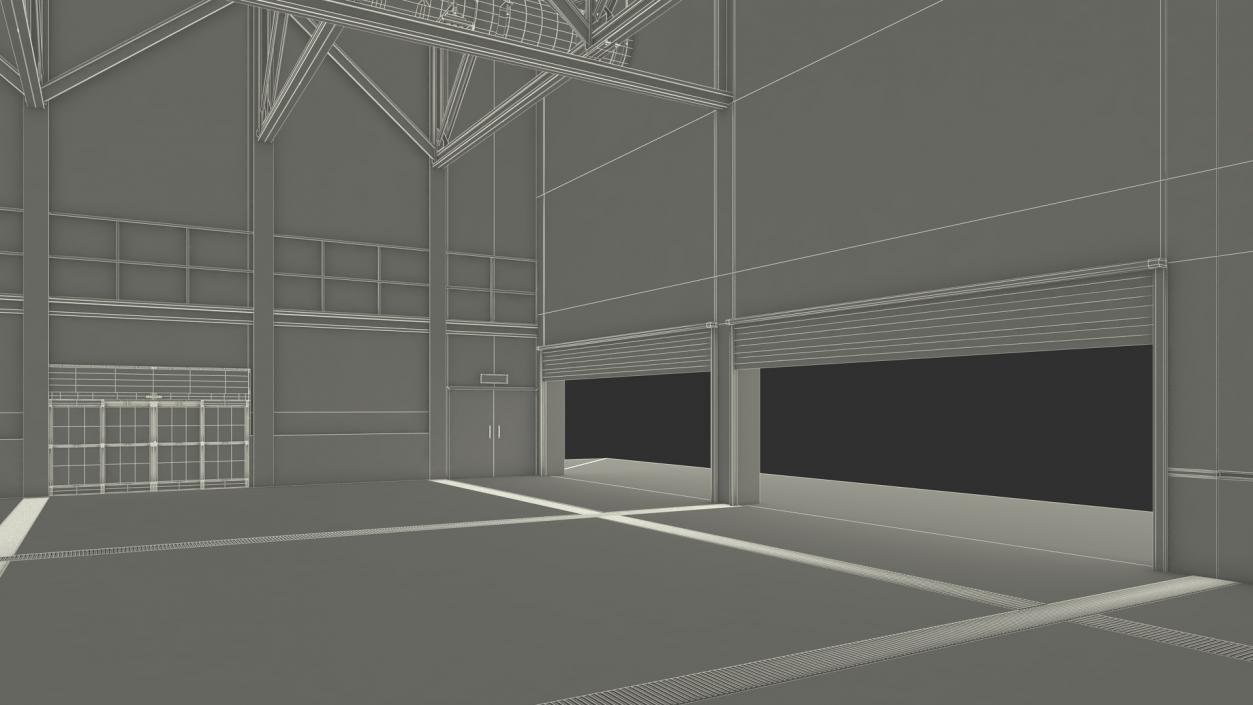 Interior Exhibition Hall 3D model