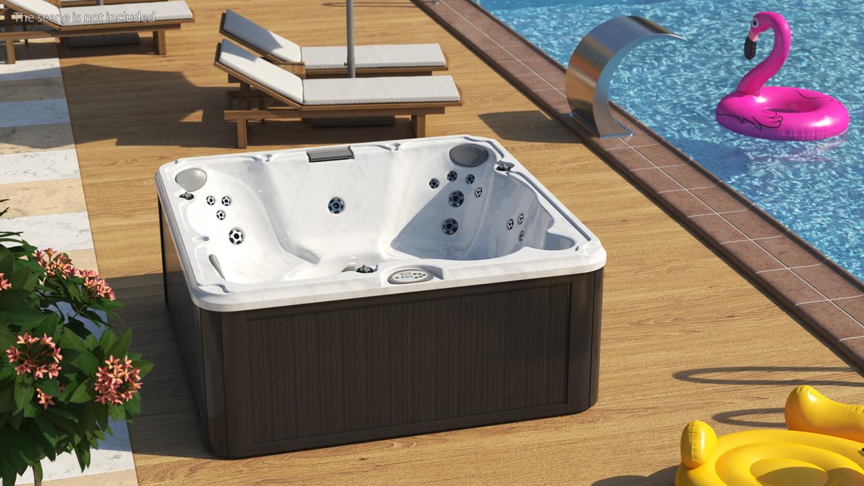 3D model JACUZZI J235 Hot Tub Grey