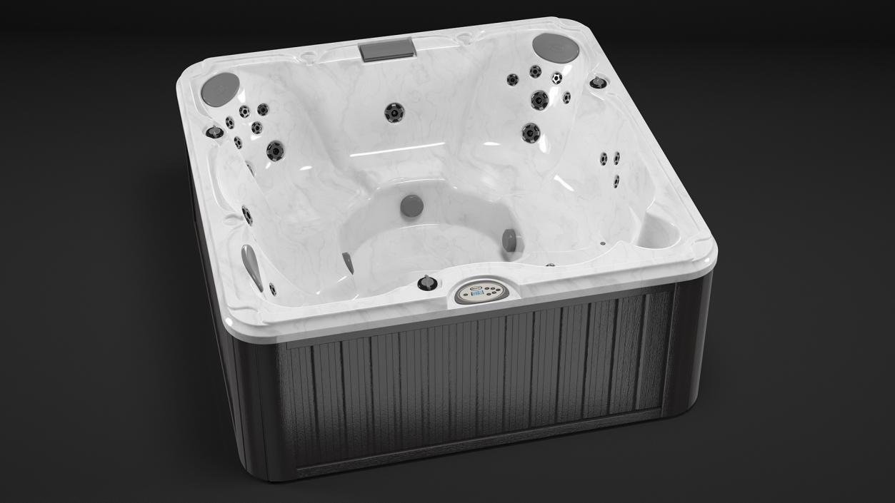 3D model JACUZZI J235 Hot Tub Grey