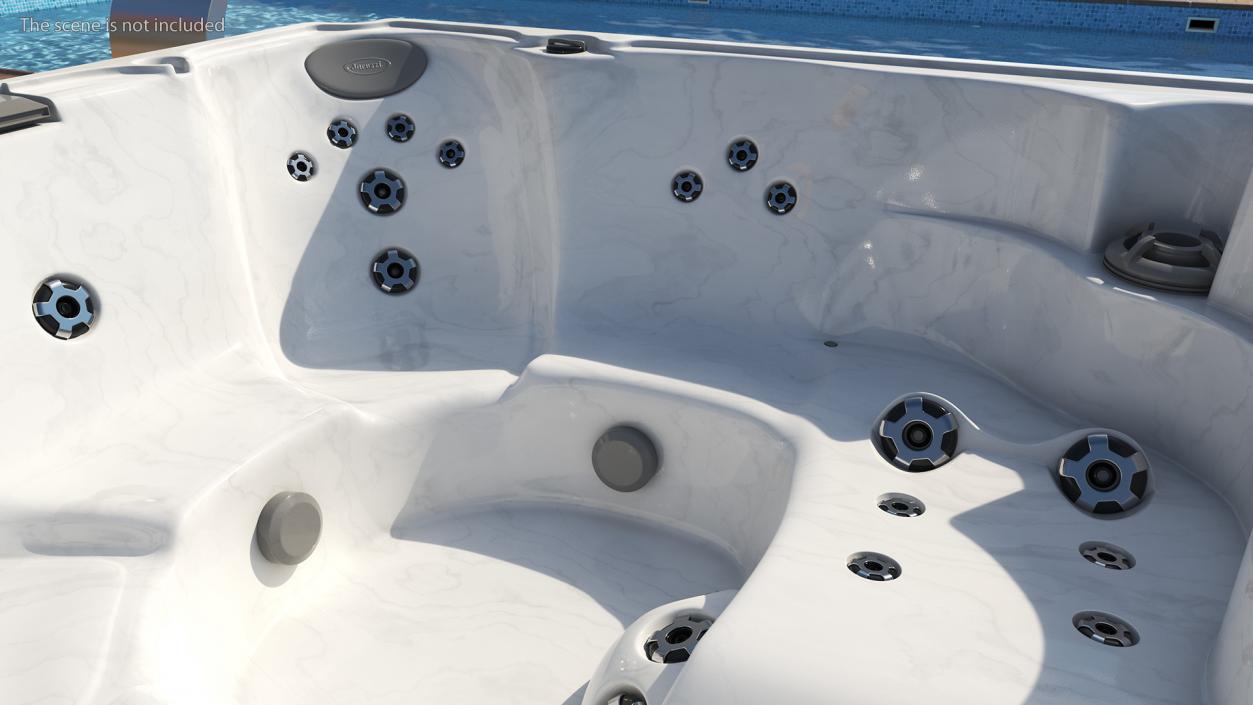 3D model JACUZZI J235 Hot Tub Grey