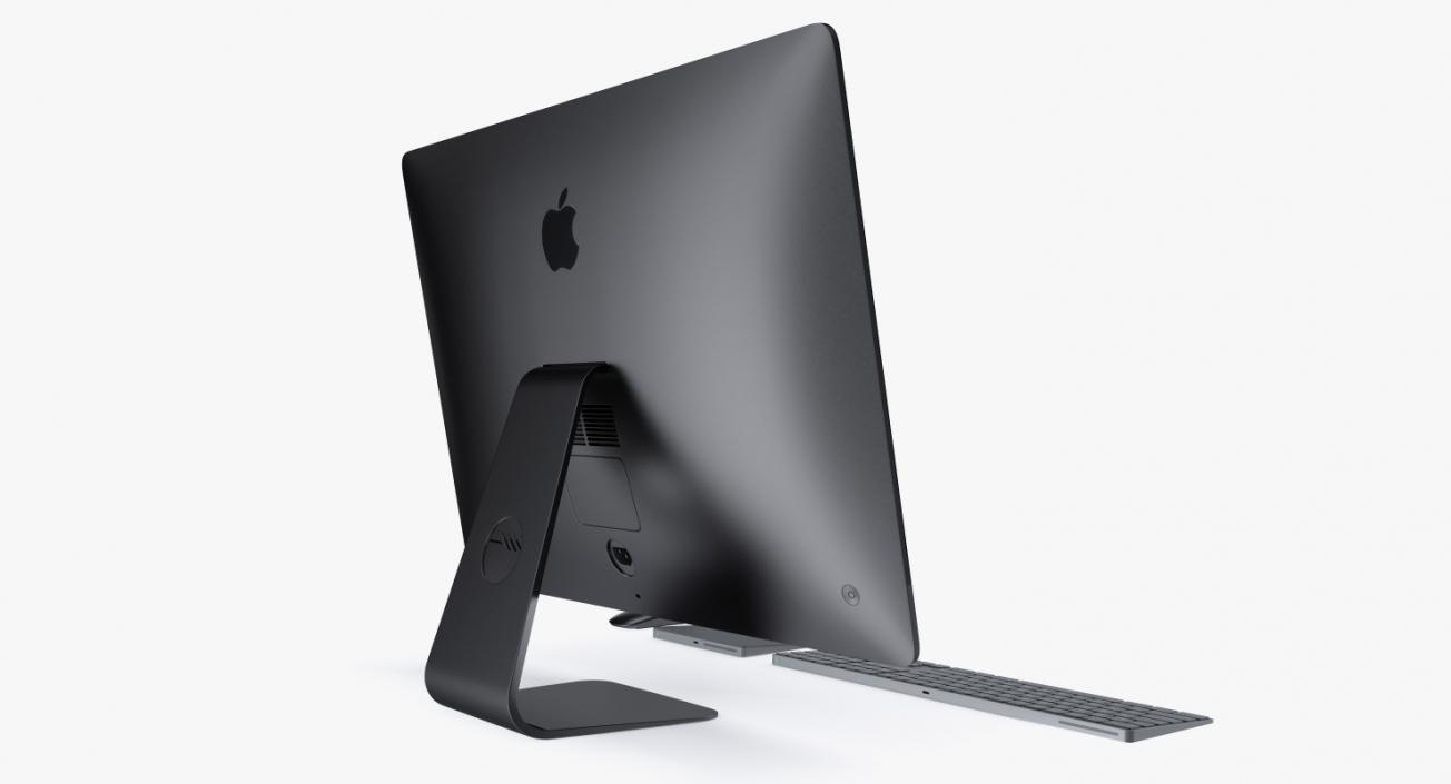 Apple iMac with Retina 5K Display Black 3D model