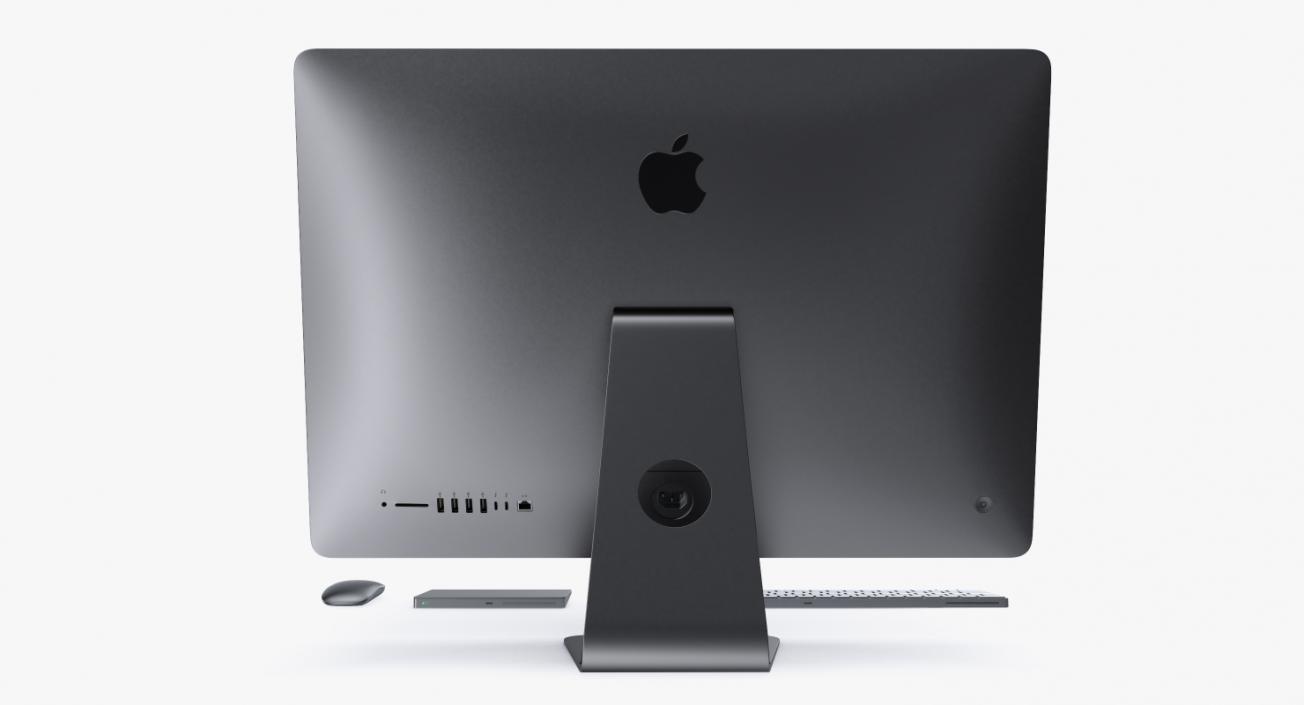 Apple iMac with Retina 5K Display Black 3D model