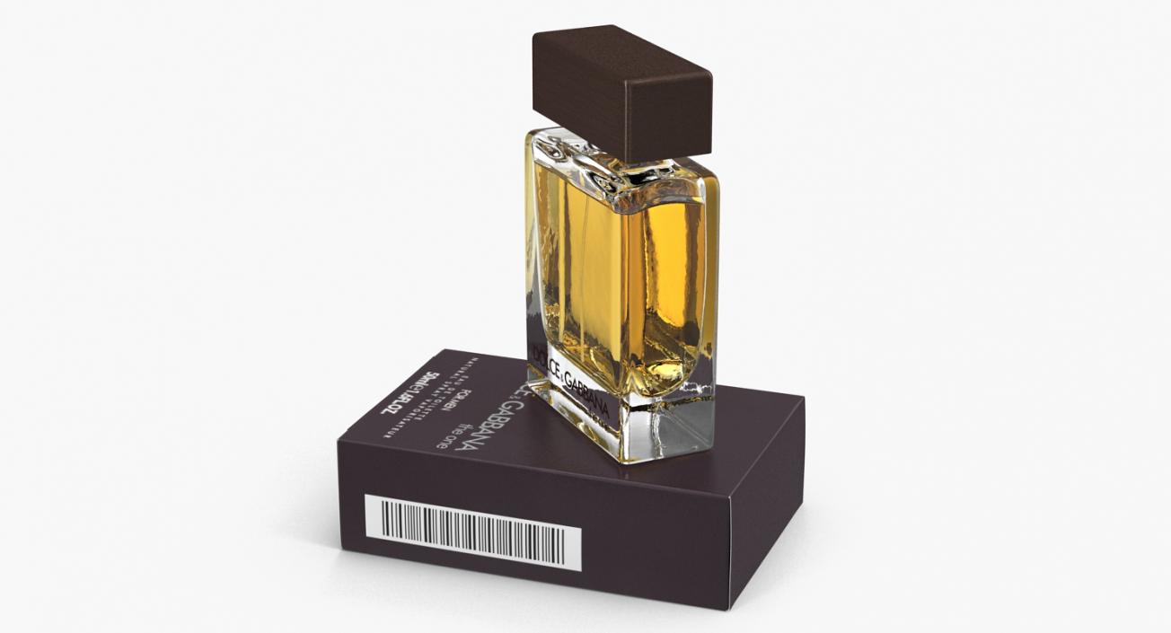 Perfume The One for Men Dolce Gabbana 3D