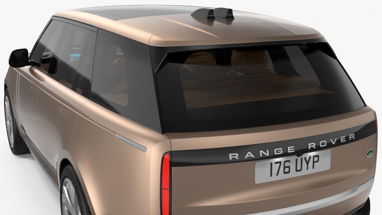 3D Range Rover 2022 Lights On