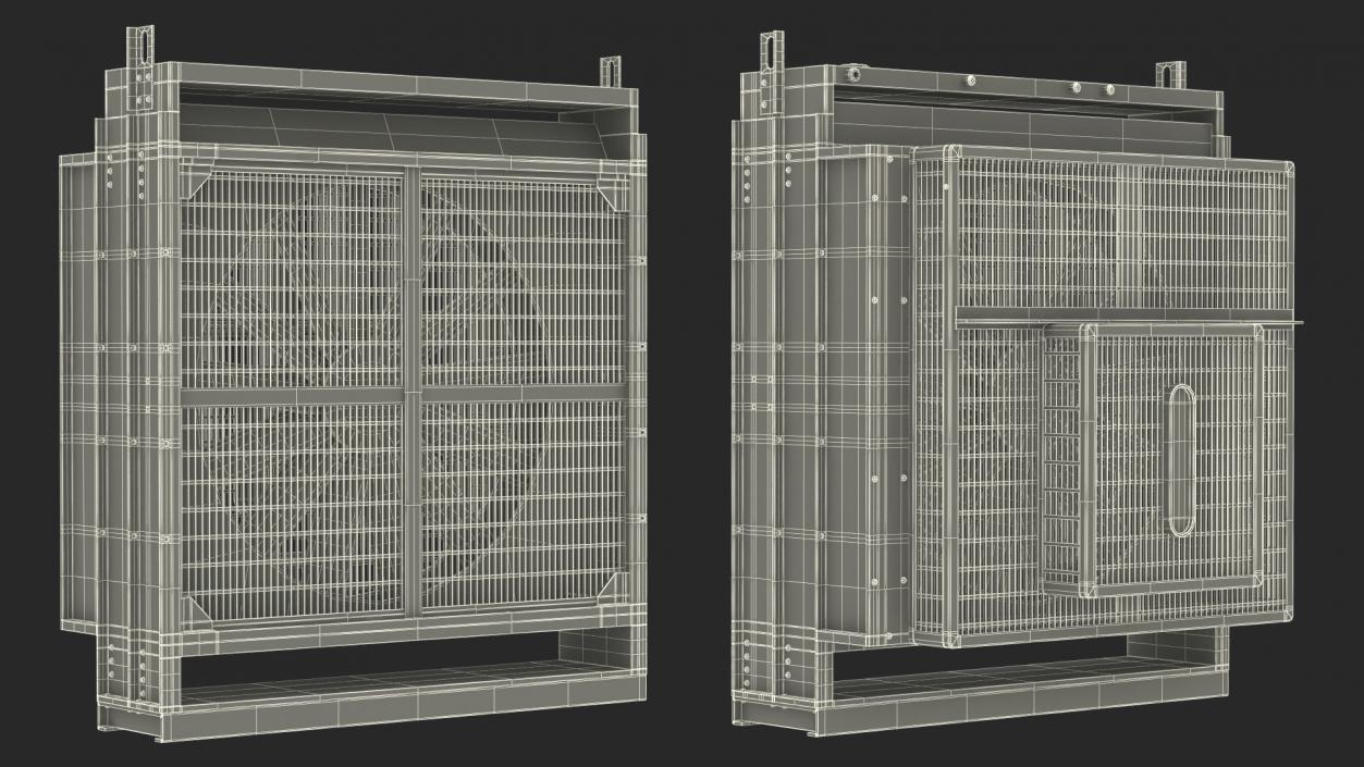 3D Diesel Generator Cooling System 2 model