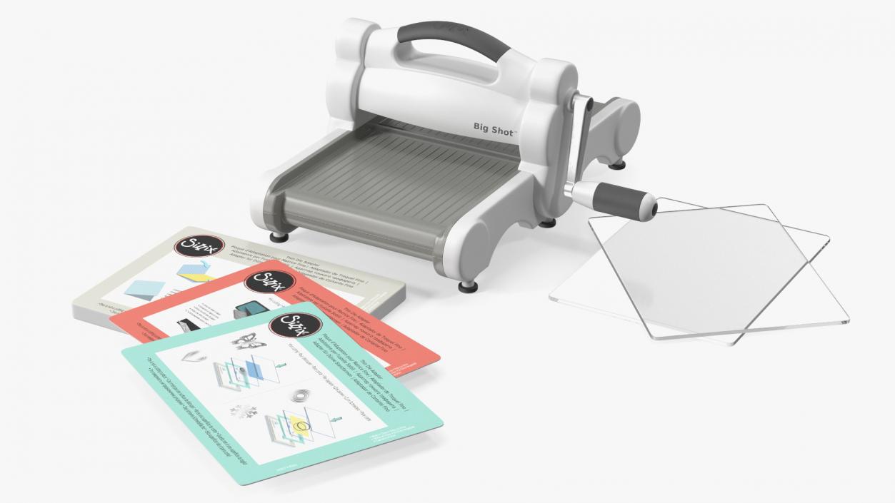 3D model Big Shot Machine Sizzix with Accessories