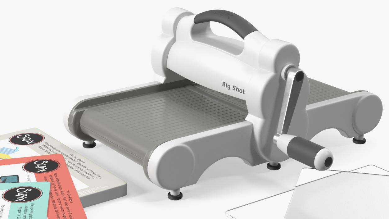 3D model Big Shot Machine Sizzix with Accessories