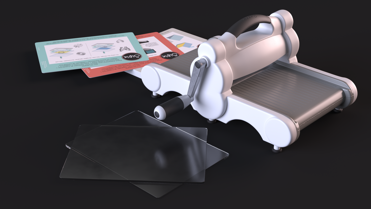 3D model Big Shot Machine Sizzix with Accessories