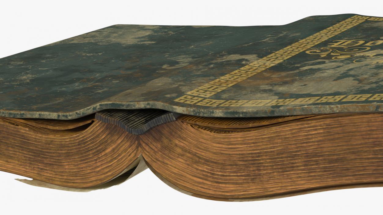 3D model Old Open Books Collection