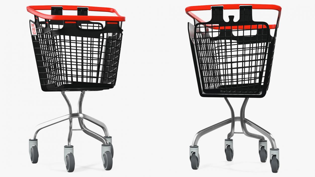 3D model Araven Shopping Cart LOOP 100L