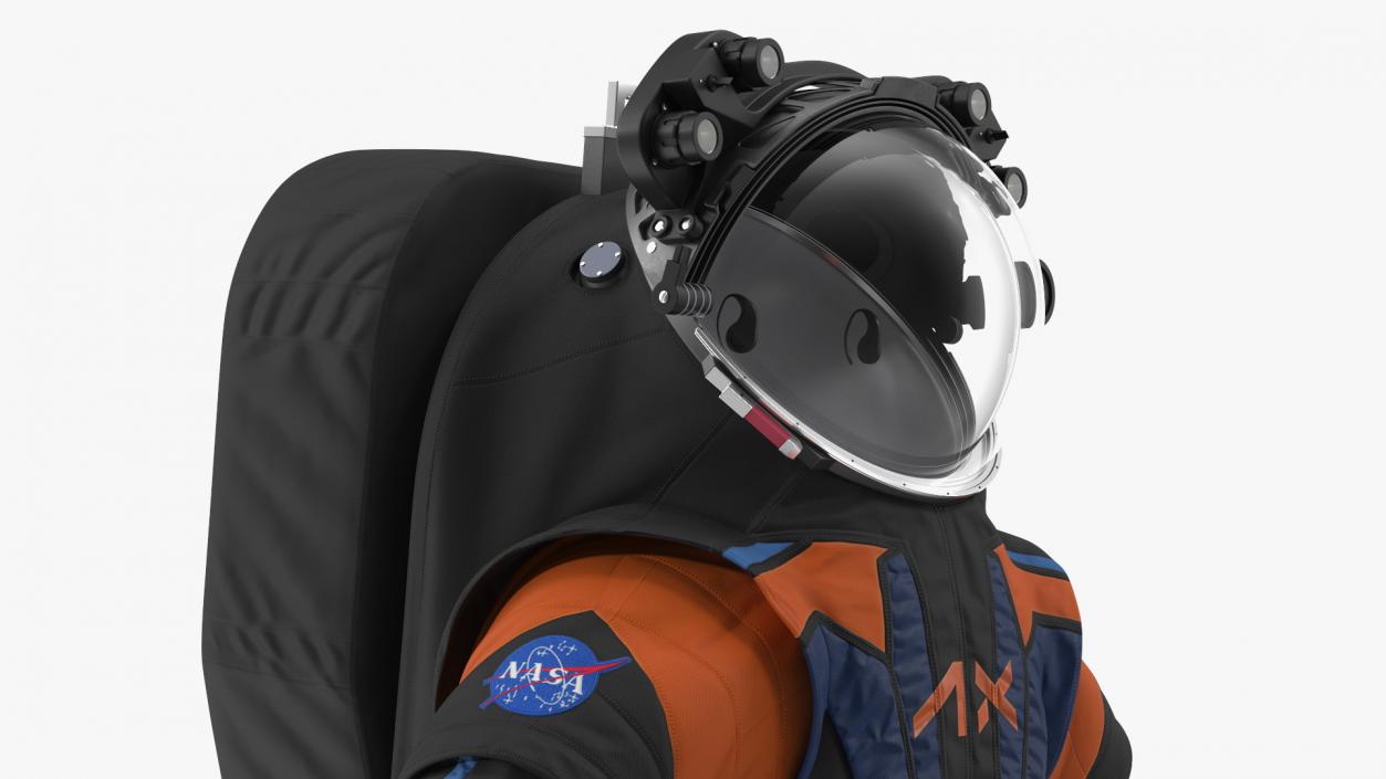 3D NASA Axiom Spacesuit Empty